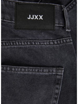 JJXX Jxneveah Mini Mw Shorts Normal Bel Düz Antrasit Kadın Şort