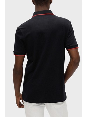 Hugo Pamuklu Slim Fit Düğmeli Polo T Shirt Erkek Polo 50467344 001