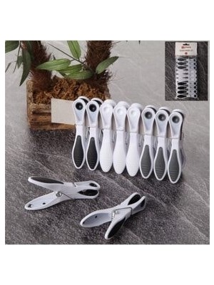 Megaw Esnek Kırılmaz Çatlamaz Yapışmaz Silikon Çamaşır Mandalı 10 Lu