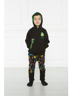 Kidsabu Uni Çocuk Avokado Sweatshirt