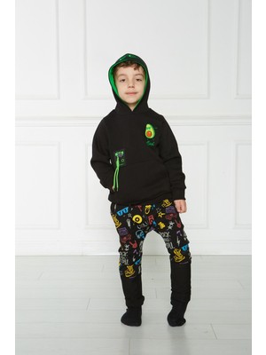 Kidsabu Uni Çocuk Avokado Sweatshirt