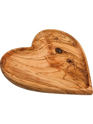 Trio Steak Board Kalp Formlu Tabak 20X21X2