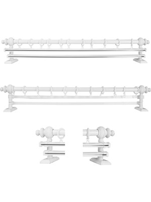 Officeofsy Ahşaprustik Perde 100 cm