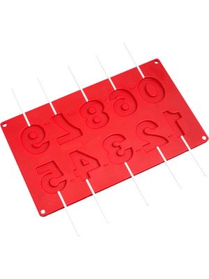 Pastry Planet Silikon Kalıp Sayı Lolipop