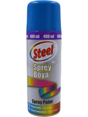 Steel Sprey Boya 400 Ml Mavi