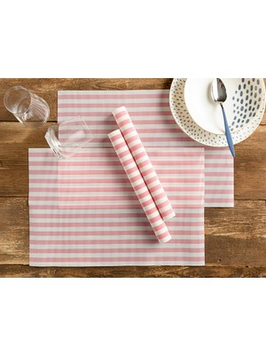 English Home Delphine Pvc 4'lü Amerikan Servis 30 x 45 cm Kırmızı