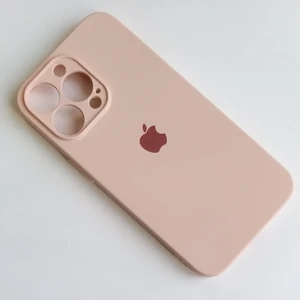 Pirok Store Apple iPhone 13 Pro Kamera Korumalı Lansman Içi Kadife Silikon Kılıf