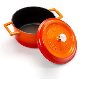 Yuvarlak Tencere -Çap(Ø)20 cm. Turuncu