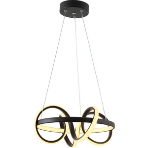 TT Aydınlatma TT003-SY Tt Aydınlatma Sarmal Modeli Mat Siyah LED Avize