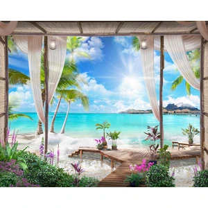 Orhun Store Manzara  3D Poster - 3 Boyutlu Tek Parça Duvar Kağıdı