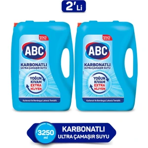 Abc U ltra Çamaşır Suyu Karbonatlı 3250 ml 2'li
