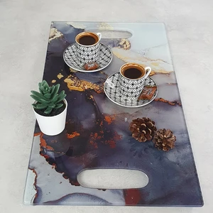 Cam Tepsi | Stark Mermer | 29cm x 52cm