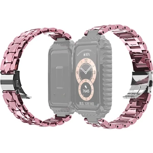 ZH Store Huawei Band 6 / Honor Band 6 İçin Paslanmaz Çelik Kordonlu Saat (Yurt Dışından)