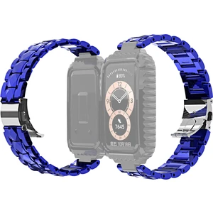 ZH Store Huawei Band 6 / Honor Band 6 İçin Paslanmaz Çelik Kordonlu Saat (Yurt Dışından)