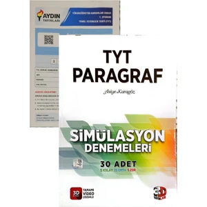 3D Yayınları Paragraf Deneme - Yeni Baskı - Aydın Yayınları Denemeli