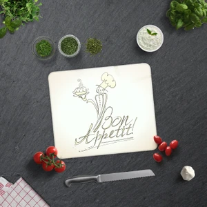 Cam Kesme Tahtası - Cam Kesme Tablası | Bon Appetit - Şef | 29cm x 34cm
