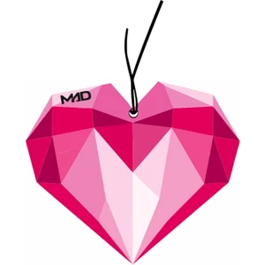 Mad Accessories Pembe Kalp Tasarımlı Premium Oto Araç Kokusu