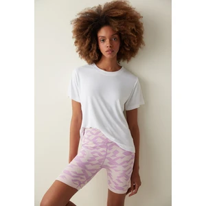 Seamless Color Biker Şort