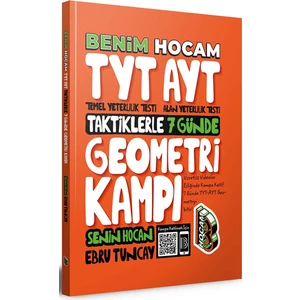 Benim Hocam Yayınları TYT AYT 2022 Taktiklerle 7 Günde Geometri Kampı