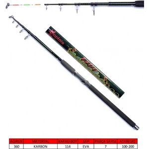 1500 Camelon Teleskopik Kamış 100-200GR Atar