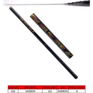 2071 Basic Pole 20 T Karbon Göl Kamışı