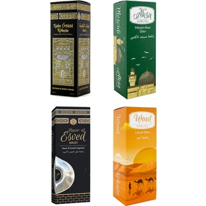 Kabe Örtüsü Kokusu Mescidi Aksa Kokusu Hacerül Esved Kokusu ve Uhud Kokusu Sprey 400 Ml.