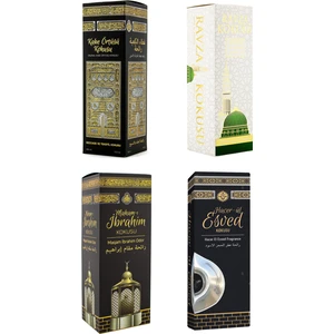 Kabe Örtüsü Kokusu Medine Ravza Kokusu Makamı Ibrahim Kokusu ve Hacerül Esved Kokusu Sprey 400 Ml.