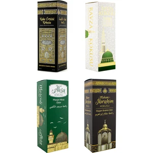 Kabe Örtüsü Kokusu Medine Ravza Kokusu Mescdi Aksa Kokusu ve Makamı Ibrahim Kokusu Sprey 400 Ml.