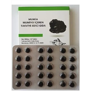 Mumia Mumiyo Içeren 30 Tablet