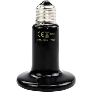 F Fityle Sürüngen Lambası 220 V Seramik Sürüngen Isıtıcı Blub Fikstürü 25W 50W 200W (Yurt Dışından)