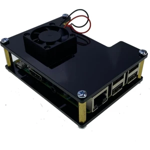 Raspberry Pi 3-4 Uyumlu Muhafaza Kutusu - Asi