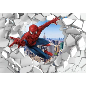 Orhun Store Spiderman  3D Poster - 3 Boyutlu Tek Parça Duvar Kağıdı
