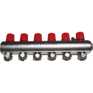 Kendinden 1'' Vanalı Kollektör Hafif Tip Kırmızı 6'lı (1 Adet)