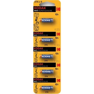 Pil 27 A Araba Garaj Kumanda Pili 12 Volt 1 Paket 5 Li Kodak 27A Alkalin Kumanda Pili