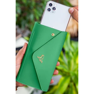 Envelope Telefon ve Bozuk Para Bölmeli Zarf Model Kadın Cüzdan