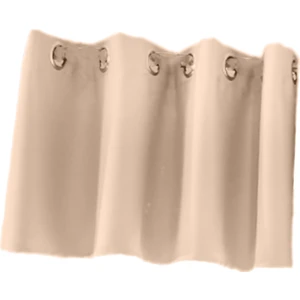 Modern Karartma Yarım Perdesi Kısa Pencere Tier Valance Home Cafe Gizlilik Bej S (Yurt Dışından)