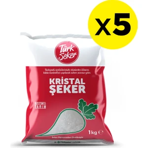 Türk Şeker Toz Şeker 1000 gr x 5