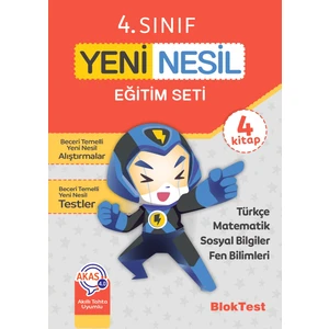 Bloktest Yayınları 4. Sınıf Yeni Nesil Eğitim Seti