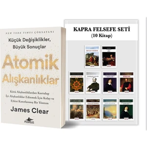 Atomik Alışkanlıklar -  Felsefe Seti (10 Kitap) Set