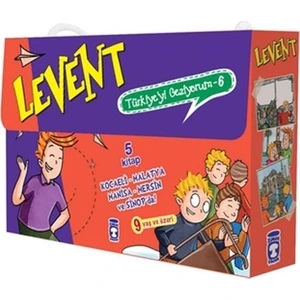 Levent Türkiye'yi Geziyorum - 6 (5 Kitap Takım)