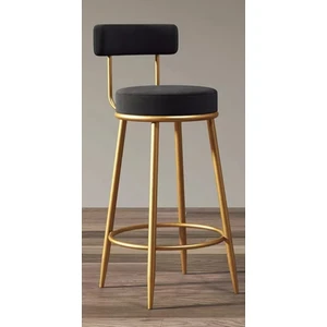 J&S Quality Yeni Model, Şık Tasarım Krom Kaplama 75 cm Bar Sandalyesi.