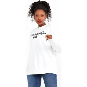 Süperlife Bisiklet Yaka Tokya Baskılı Sweat SPR22SWK134