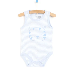 HelloBaby Çizgili Sevimli Hayvan Atlet Body