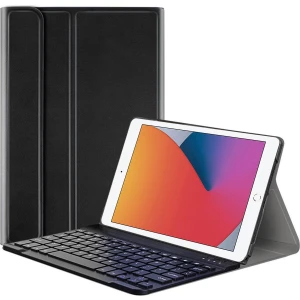 iPad 9.nesil 10.2 2021 Tablet Bluetooth Klavyeli Standlı Kılıf - Bkk1
