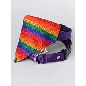 Utd Pet Rainbow Fularlı Köpek Boyun Tasması