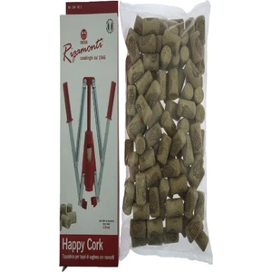 Çift Kollu Mantarlama Aleti ve Mantar - 100 Adet - Set