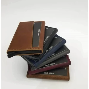 Minimalist Secrid Otomatik Mekanizmalı Metal Kredi Kartlık Kartvizitlik