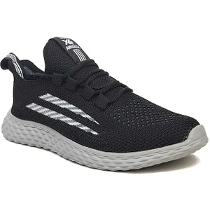 Siyah Triko Erkek Günlük Spor Ayakkabı Sneaker 130