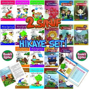 Ata Yayıncılık 2. Sınıf Öğrencileri Için Okumayı Sevdiren ve Geliştiren Rengarenk 20 Kitap