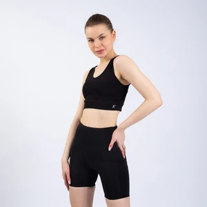 The Step Sports Snc Kadın Siyah Crop Spor Büstiyer